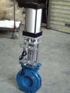 氣動(dòng)刀型閘閥圖片