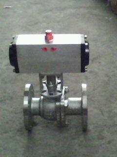 Q672F-16P超短型氣動(dòng)球閥圖片/Q672F-16P超短型氣動(dòng)球閥樣板圖 (3)