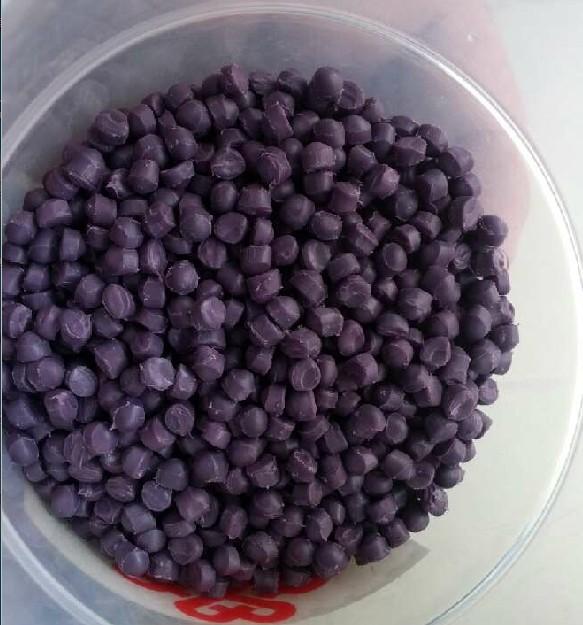 紫色PVC插頭料圖片