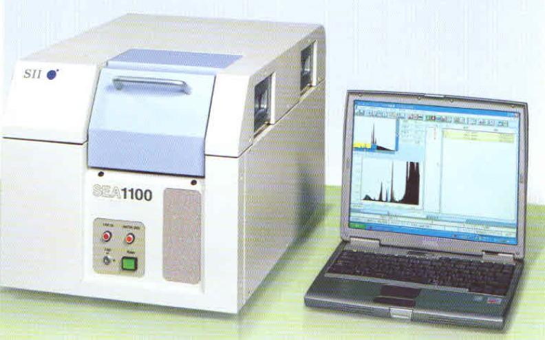 供应日本原装进口SEA1100X射线荧光快速土壤有害物质重金属分析仪图片