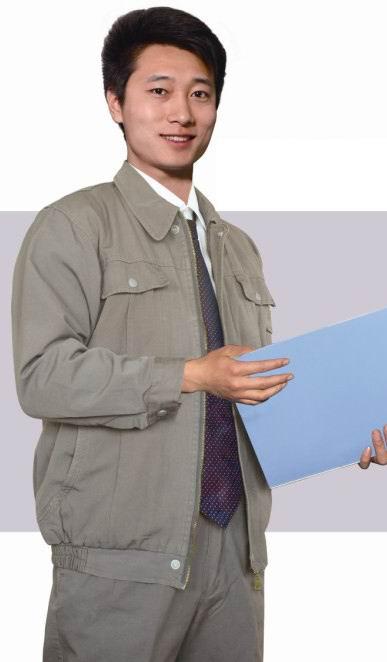 秦皇島訂制駝灰工作服/工程服/勞保圖片