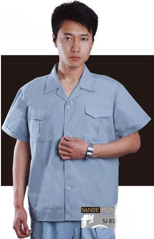 供應(yīng)秦皇島訂制豆灰工作服/工程服/勞保