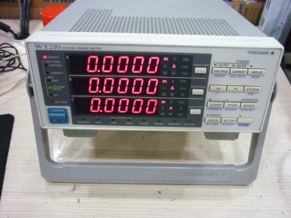 日本横河YOKOGAWA WT210-C2 RS232接口数字功率计