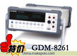 全國*臺灣固緯GDM-8261A 61/2位雙顯示可編程數(shù)字萬用表