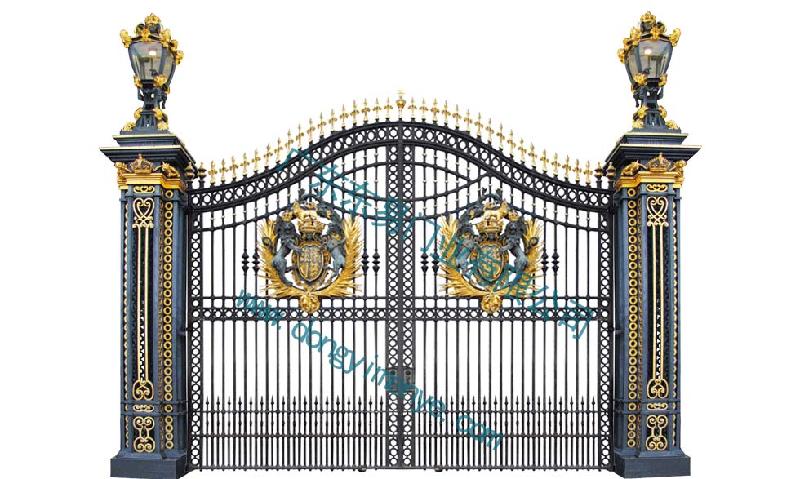 供應(yīng)鑄鋁配件別墅門