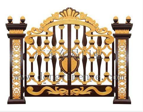 供應(yīng)山東東營(yíng)鑄鋁別墅花園大門