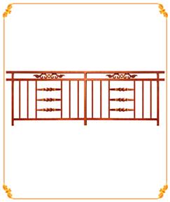 供應(yīng)質(zhì)美鑄鋁陽臺(tái)欄桿