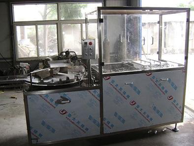 供應(yīng)HSCX7ml西林瓶洗瓶機(jī)價(jià)格，全自動(dòng)超聲波洗瓶機(jī)品牌