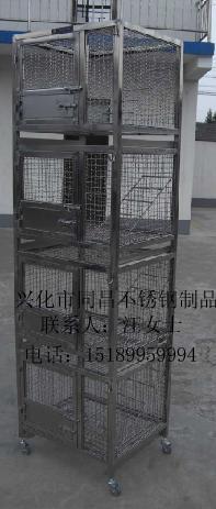 供應(yīng)新款不銹鋼寵物籠