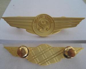 供應(yīng)定做金屬胸牌/定做公司logo胸牌