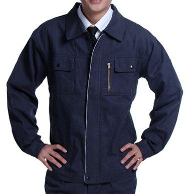 勞保服廠*丈青色全棉宜興勞保服201718款