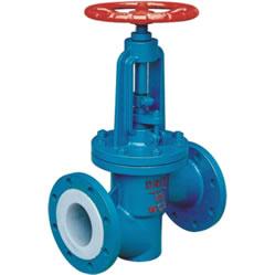 供應(yīng)型襯氟截止閥，J41F4-16、J41F46-16 型襯氟截止閥