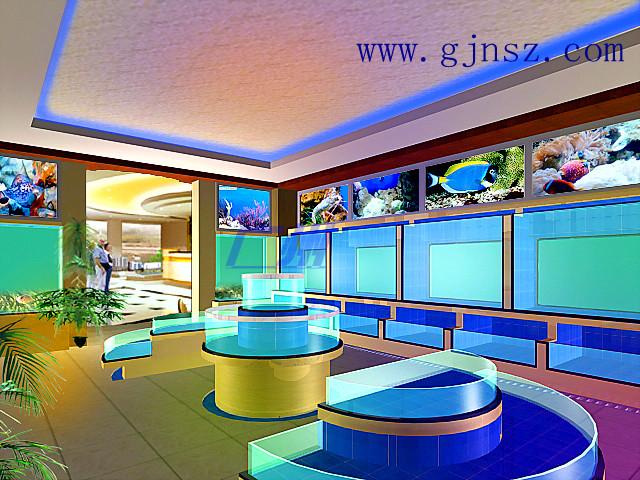 供應(yīng)廣州海鮮池制作公司