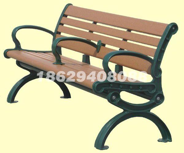 壓鑄鋁合金公園椅園林休閑椅圖片