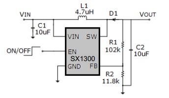 3v升5v400MA300MA小封裝低成本升壓圖片