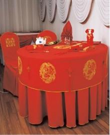 供應(yīng)*餐廳臺(tái)布臺(tái)裙椅套定制多種面料 顏色 款色選擇