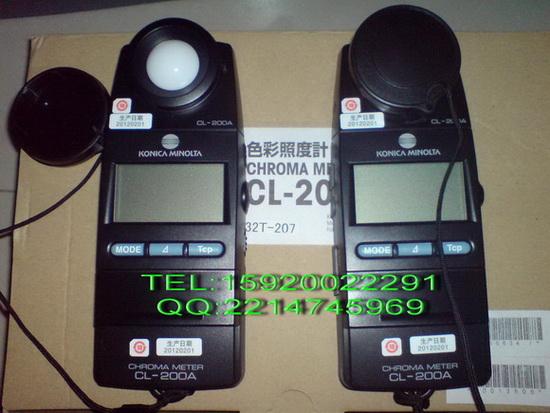 供應(yīng)美能達照度計（CL-200A）色彩、色溫