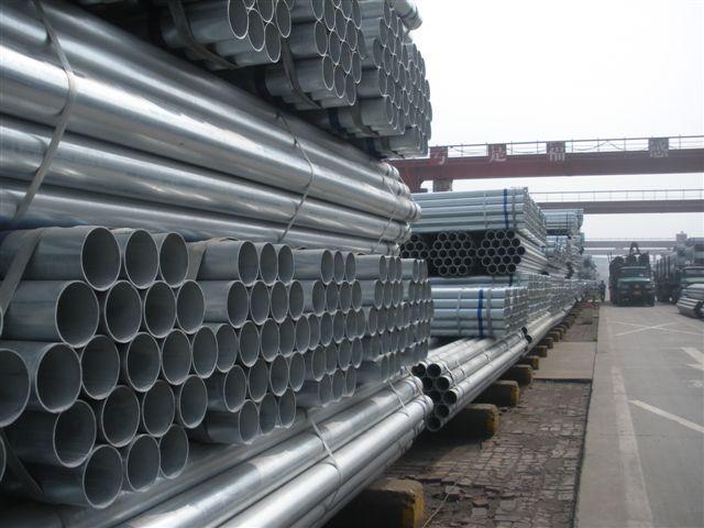 供應(yīng)熱鍍鋅帶鋼管生產(chǎn)廠家薄壁預(yù)鍍鋅焊管