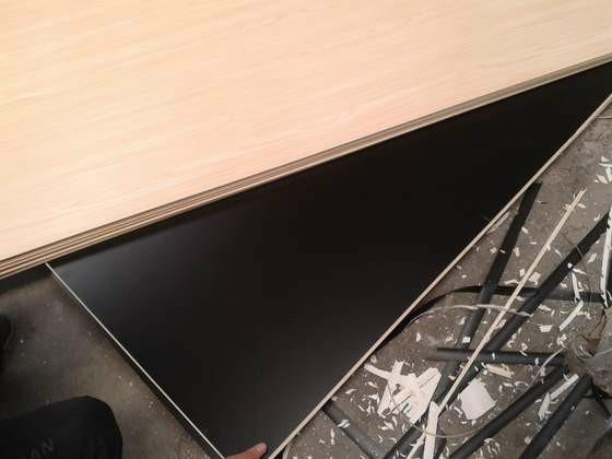 供應(yīng)二次成型18厘楊木芯棕膜建筑模板