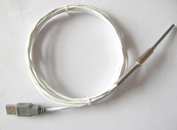USB連接線式鉑電阻溫度傳感器進口元件PT100/PT1000