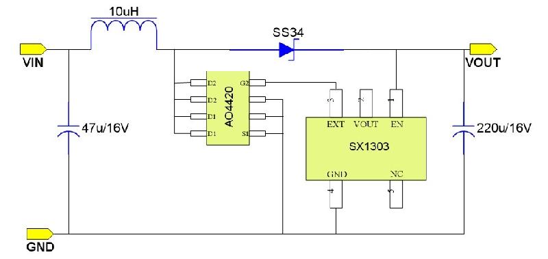 供应5V固定输出2A升压IC