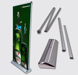 供應(yīng)展示器材價格成都易拉寶X展架制作