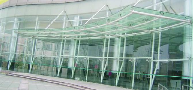 供應(yīng)嘉興安裝制作玻璃雨棚