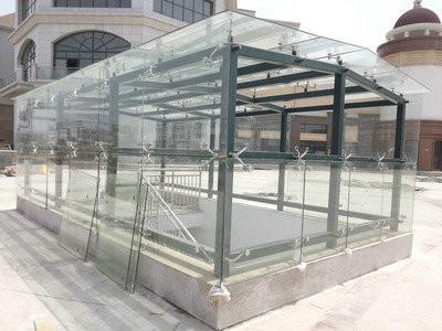 供應(yīng)嘉興安裝制作玻璃雨棚