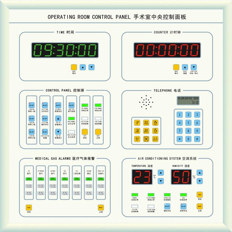 供应手术室中央控制面板图片