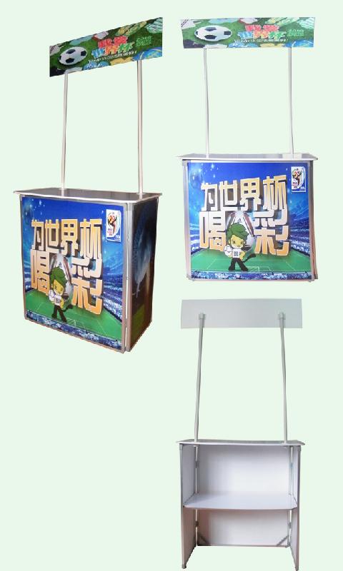 供應(yīng)鋁合金促銷桌折疊桌