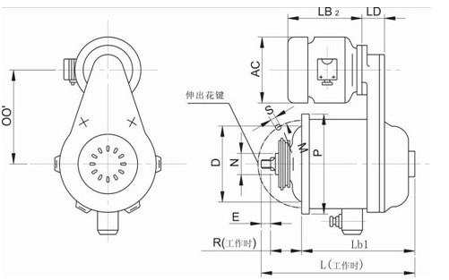 批發(fā)ZDS0.8KW/0.2KW雙速子母電機