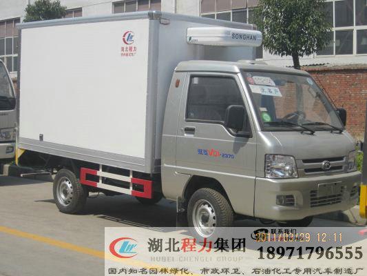 嵊州市小型冷藏車_冷凍運輸車鮮肉圖片
