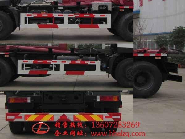 供應(yīng)城市*車廂可卸式垃圾車東風(fēng)天錦垃圾車?yán)噲D片