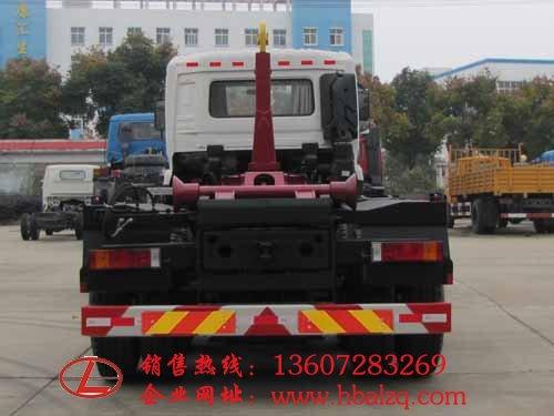 供應(yīng)城市*車廂可卸式垃圾車東風(fēng)天錦垃圾車?yán)噲D片