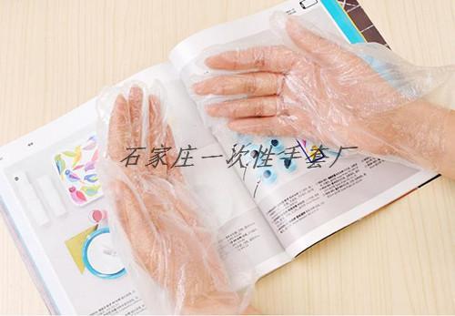 供應(yīng)一次性LDPE手套/衛(wèi)生PE手套