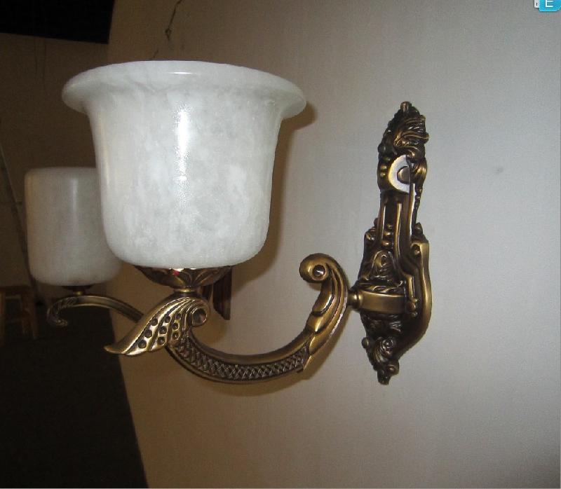 供應(yīng)2013年新款云石銅壁燈