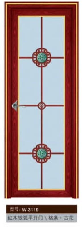 鋁合金平開(kāi)門圖片/鋁合金平開(kāi)門樣板圖 (2)