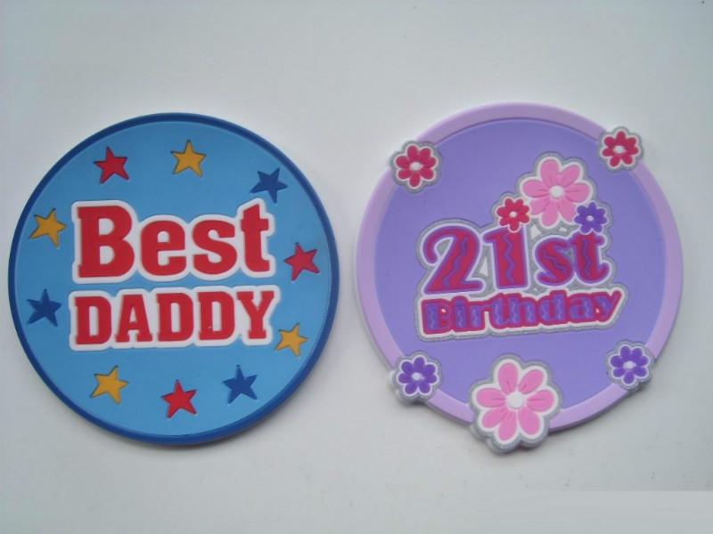 供應(yīng)PVC軟膠杯墊，杯墊，卡通杯墊，禮品杯墊