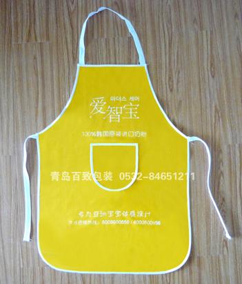 供應(yīng)無(wú)紡布圍裙青島圍裙生產(chǎn)廠家圍裙廠家定做青島無(wú)紡布圍裙