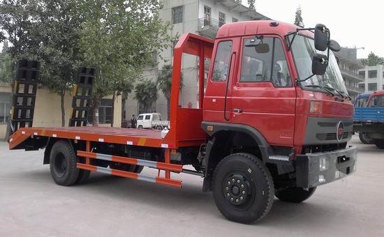 單橋楚風平板運輸車軸距4500,4800,5000,5200,53