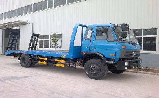 供應(yīng)單橋挖機(jī)平板運(yùn)輸車