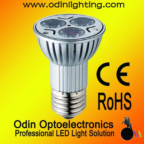 E27/5W/300LMLED室內(nèi)照明射燈批發(fā)圖片