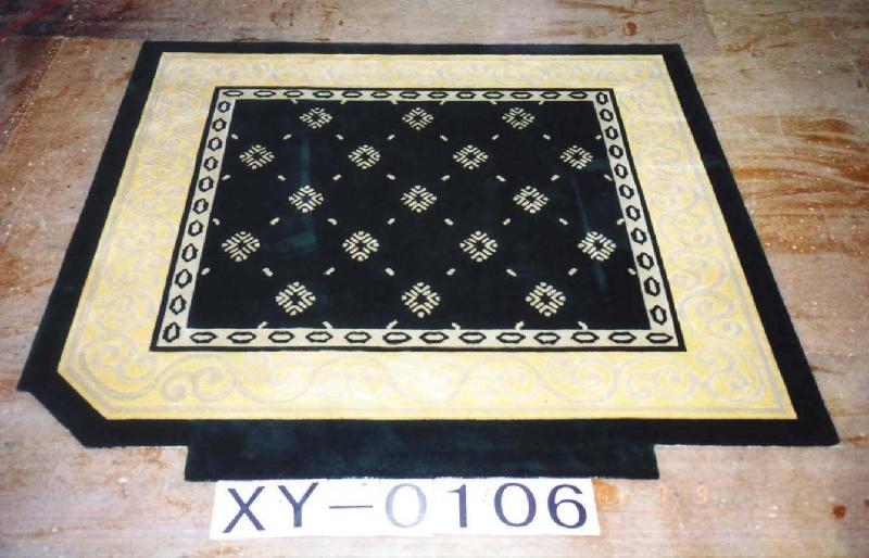 供應伊麗蘭雅地毯產地新疆和田 手工剪花 手工包邊