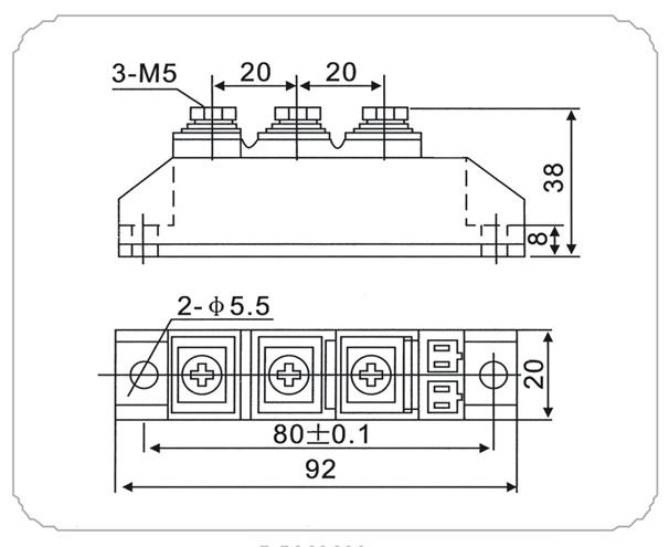 供應(yīng)MDK55A-1600V 華保* 防反二極管