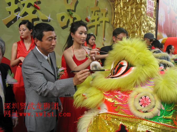 中國舞獅深圳舞獅隊(duì)深圳舞獅表演圖片