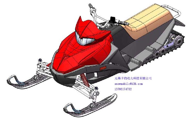 320CC雪地摩托車滑雪車圖片/320CC雪地摩托車滑雪車樣板圖 (3)