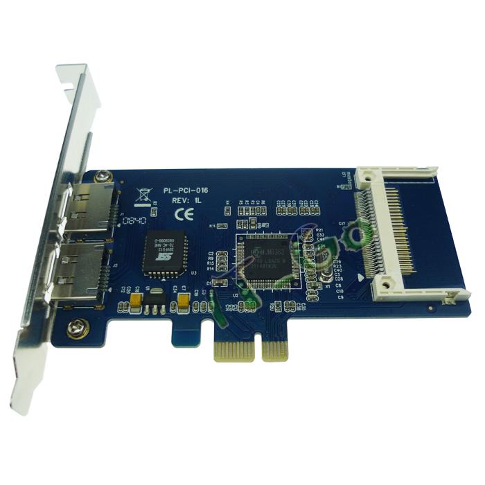 供应eSATACF转PCIe扩展卡 PCI-e扩展eSATA