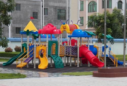 兒童樂園滑梯圖片/兒童樂園滑梯樣板圖 (3)