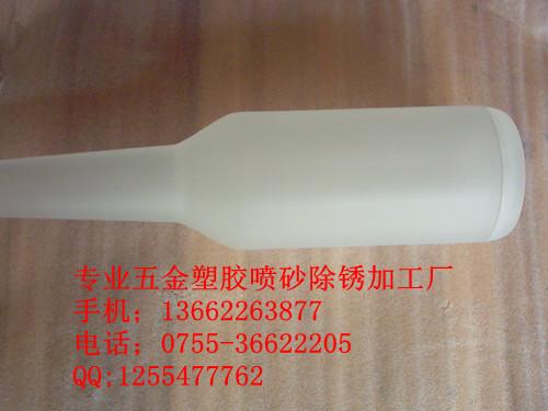 玻璃瓶噴砂霧面加工廠圖片