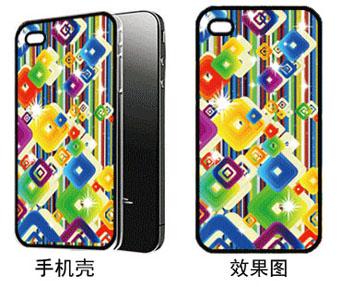 供應(yīng)3D蘋果手機(jī)殼貼標(biāo)新奇立體動漫效果